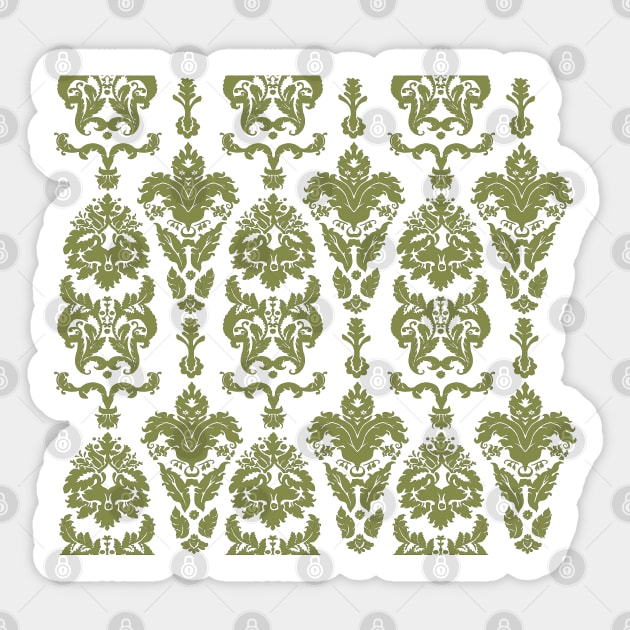 The Sound of Music Von Trapp Curtain Pattern Sticker by baranskini